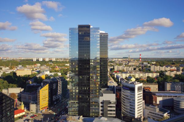 Aerofoto vaatega Swissotellile