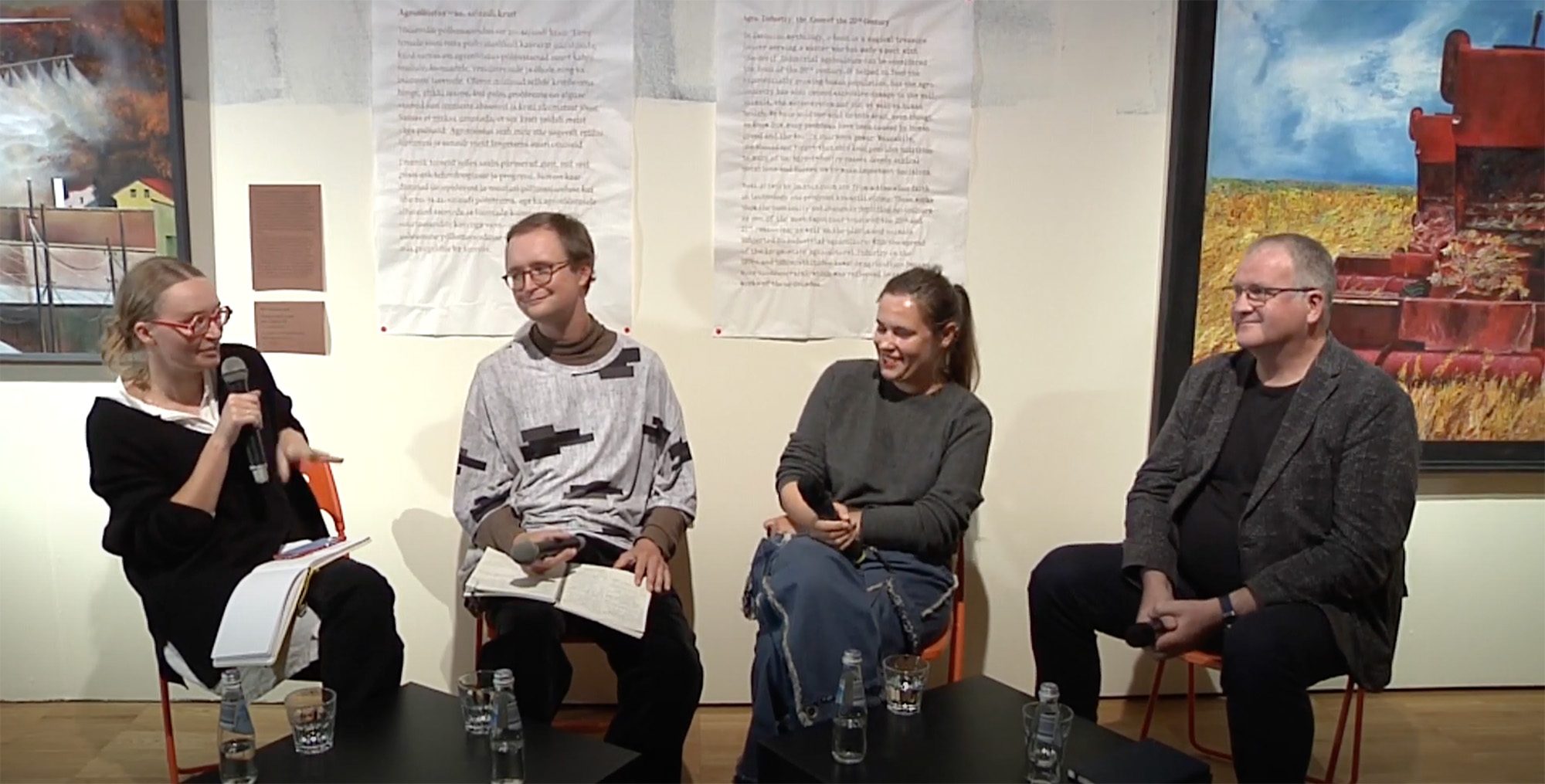 Paneeldiskussioon nelja osalejaga