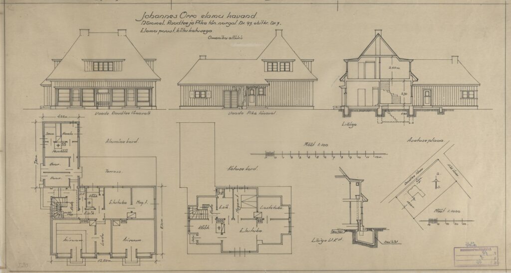 Johannes Orro elamu kavand