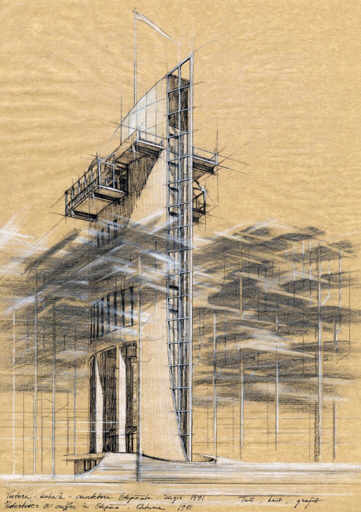 Watertower-restaurant in Otepää, Indrek Erm